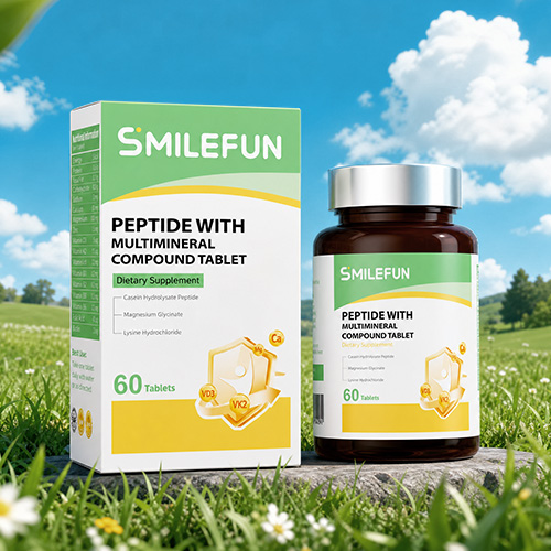 产品图1 Smilefun Bioactive Peptide & Mineral Complex Tablets
